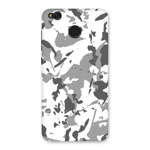 Grey Camouflage Army Back Case for Redmi 4