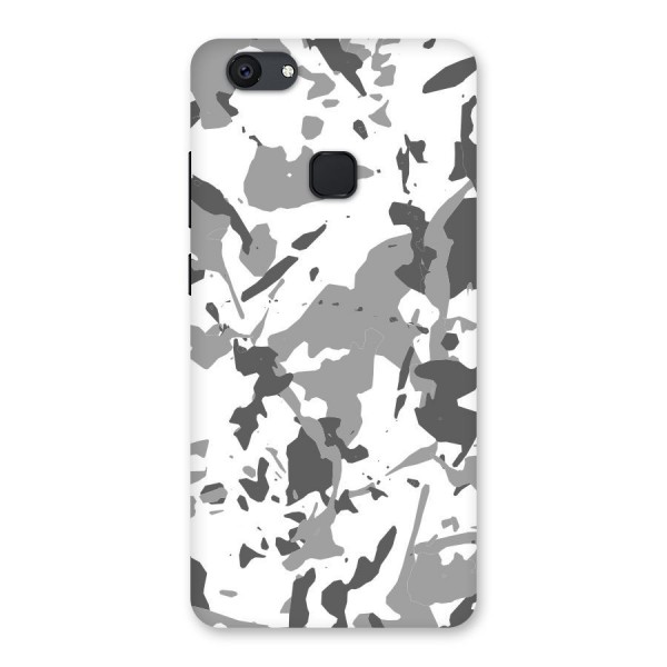 Grey Camouflage Army Back Case for Vivo V7 Plus
