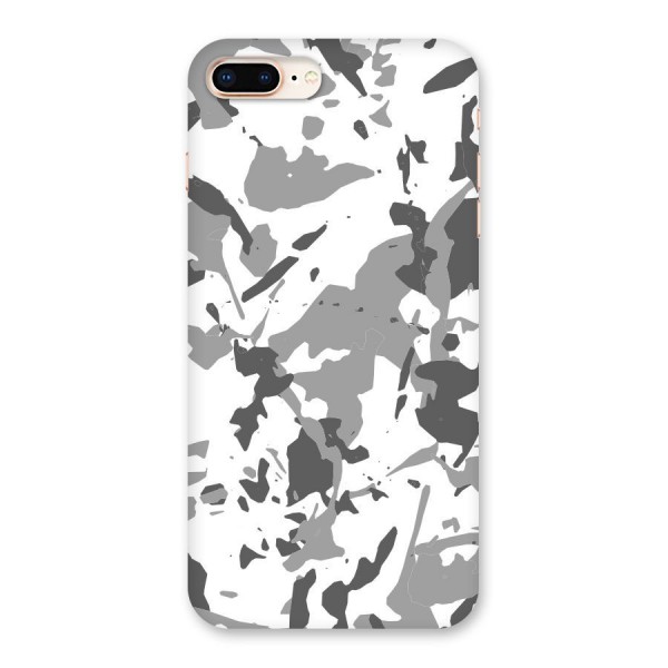 Grey Camouflage Army Back Case for iPhone 8 Plus