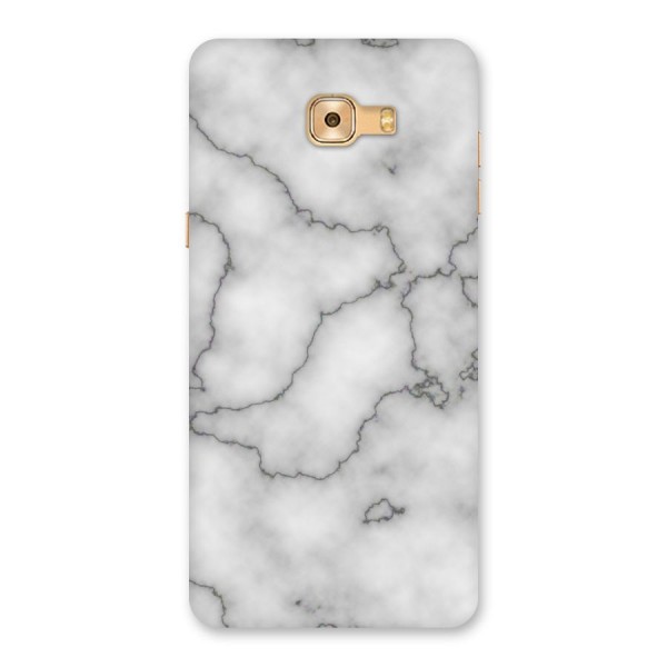Grey Marble Back Case for Galaxy C9 Pro