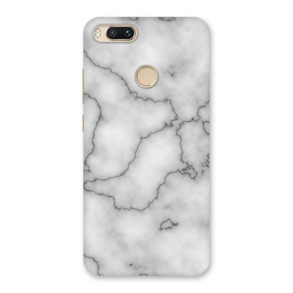 Grey Marble Back Case for Mi A1