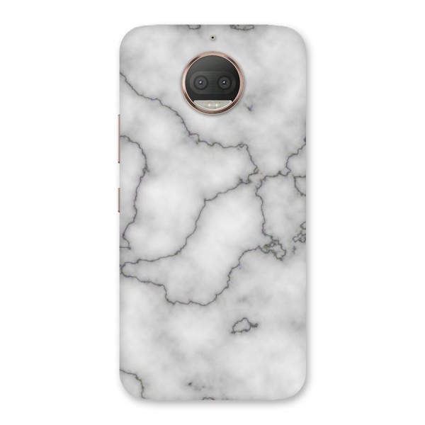 Grey Marble Back Case for Moto G5s Plus