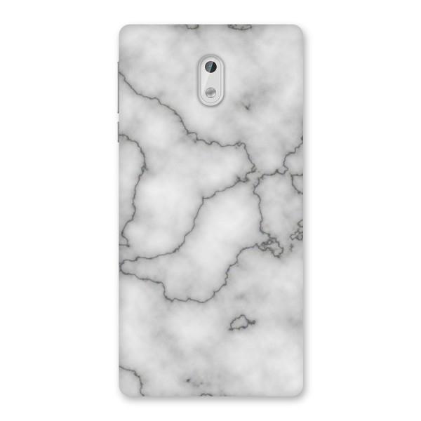 Grey Marble Back Case for Nokia 3