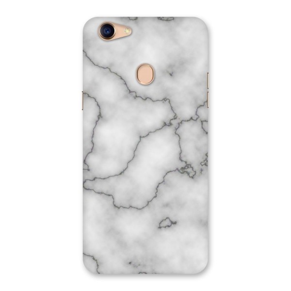 Grey Marble Back Case for Oppo F5