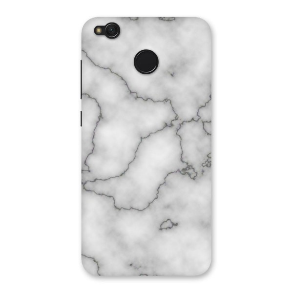 Grey Marble Back Case for Redmi 4