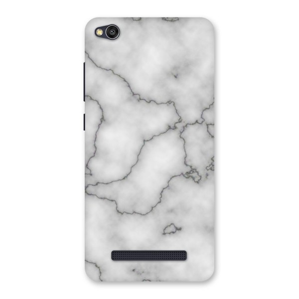 Grey Marble Back Case for Redmi 4A