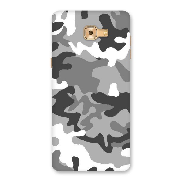 Grey Military Back Case for Galaxy C9 Pro
