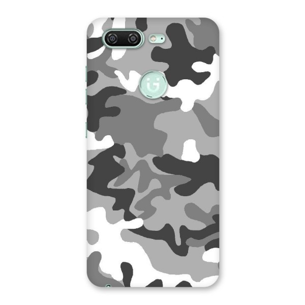 Grey Military Back Case for Gionee S10
