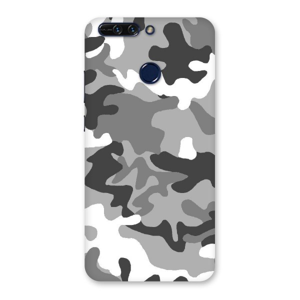 Grey Military Back Case for Honor 8 Pro