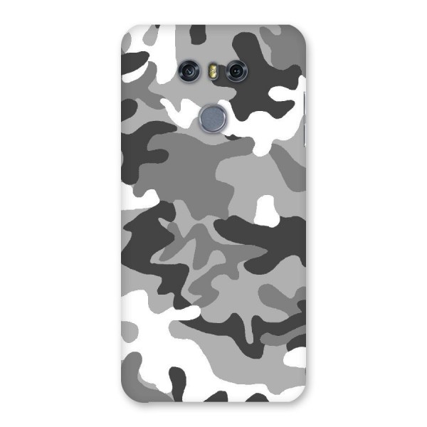 Grey Military Back Case for LG G6