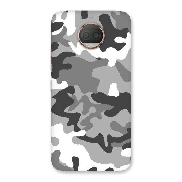 Grey Military Back Case for Moto G5s Plus
