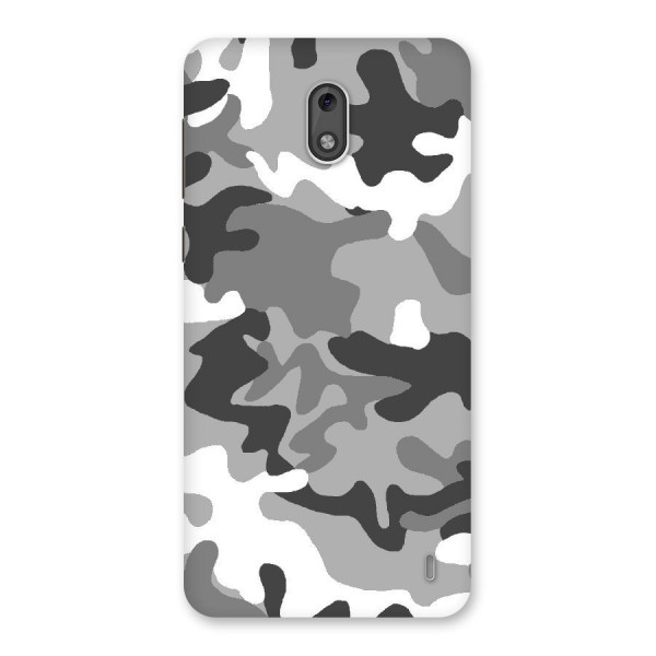 Grey Military Back Case for Nokia 2