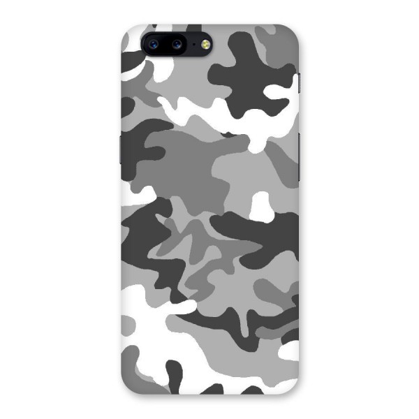 Grey Military Back Case for OnePlus 5
