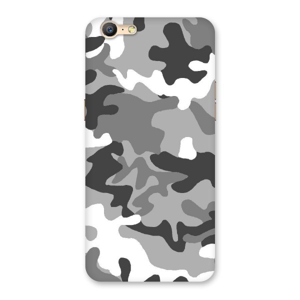Grey Military Back Case for Oppo A57