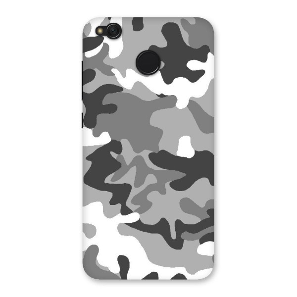 Grey Military Back Case for Redmi 4
