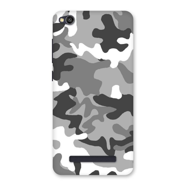 Grey Military Back Case for Redmi 4A