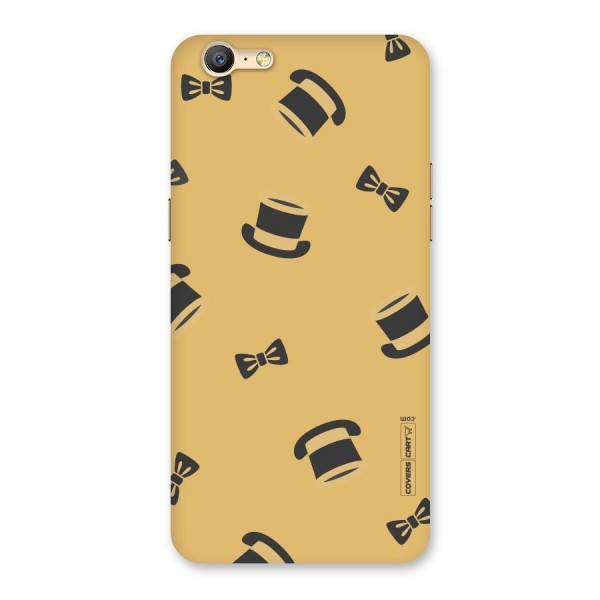 Hat and Bow Tie Back Case for Oppo A57