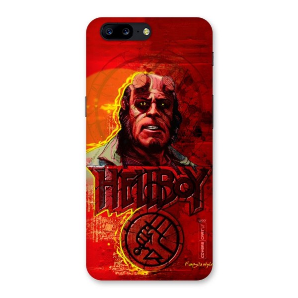 Hellboy Artwork Back Case for OnePlus 5