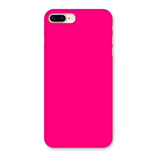 Hot Pink Back Case for iPhone 8 Plus