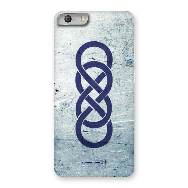 Double Infinity Rough Back Case for Canvas Knight 2