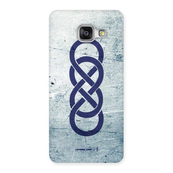 Double Infinity Rough Back Case for Galaxy A3 2016