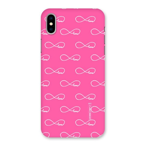 Infinity Love Back Case for iPhone X
