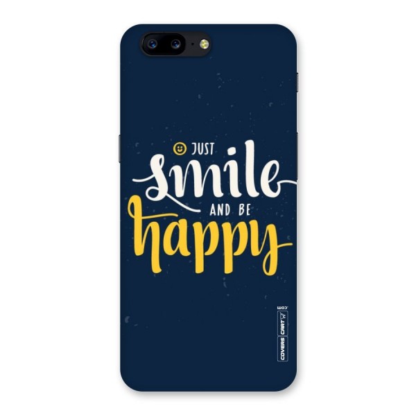 Just Smile Back Case for OnePlus 5
