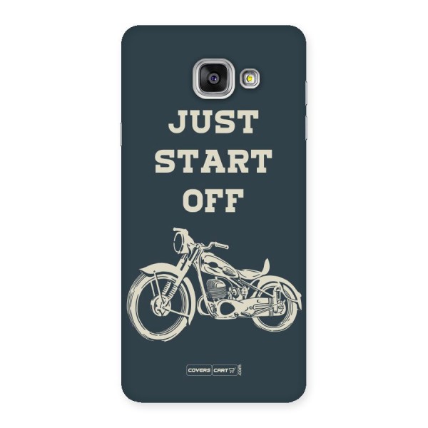 Just Start Off Back Case for Galaxy A7 2016