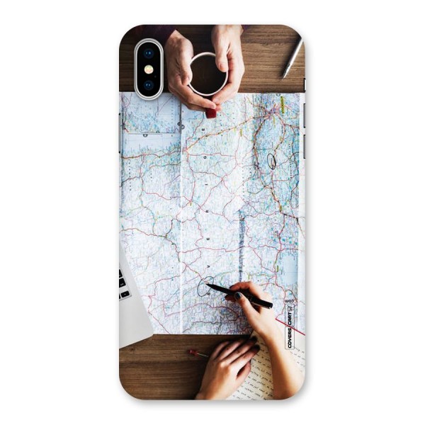 Just Travel Back Case for iPhone X