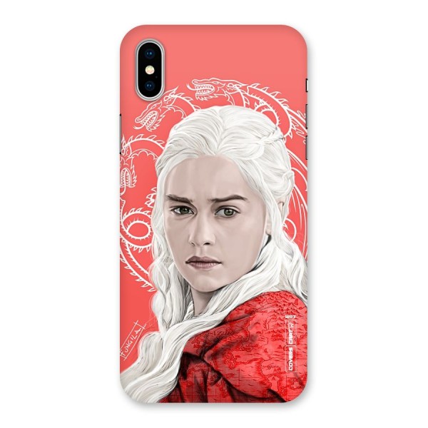 Khaleesi The Living Dragon Back Case for iPhone X