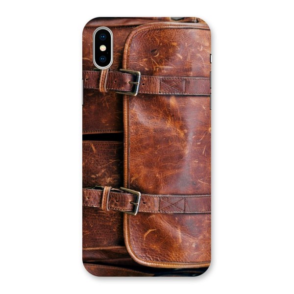 Bag Design (Printed) Back Case for iPhone X