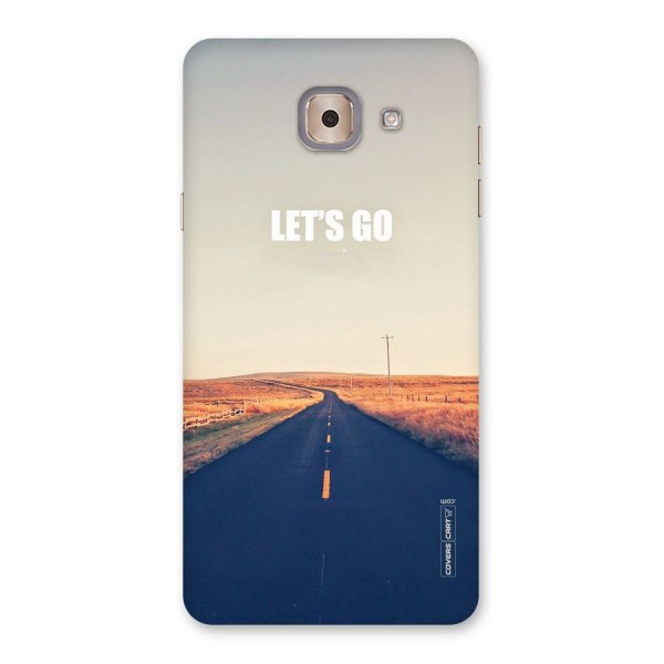 Lets Wander Back Case for Galaxy J7 Max