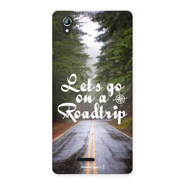 Lets go on a Roadtrip Back Case for Lava Iris 800