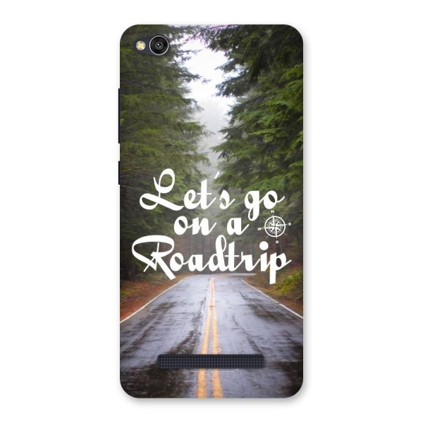Lets go on a Roadtrip Back Case for Redmi 4A
