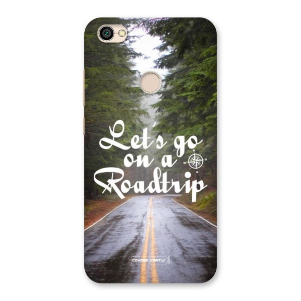 Lets go on a Roadtrip Back Case for Redmi Y1 2017