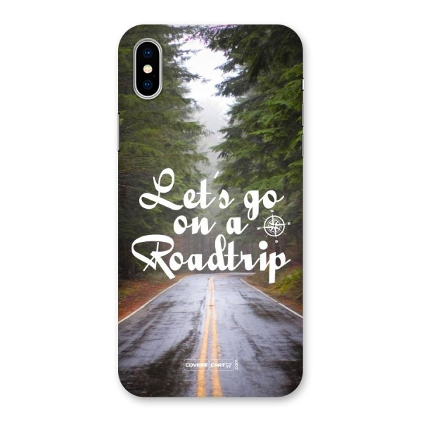 Lets go on a Roadtrip Back Case for iPhone X
