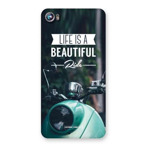 Life is a Beautiful Ride Back Case for Canvas Fire 4