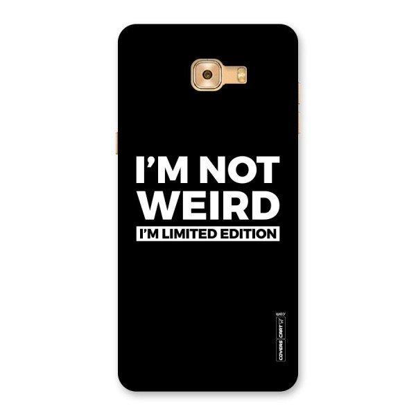 Limited Edition Back Case for Galaxy C9 Pro
