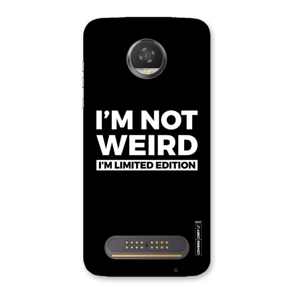 Limited Edition Back Case for Moto Z2 Play