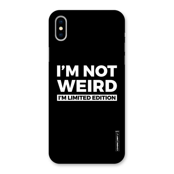 Limited Edition Back Case for iPhone X
