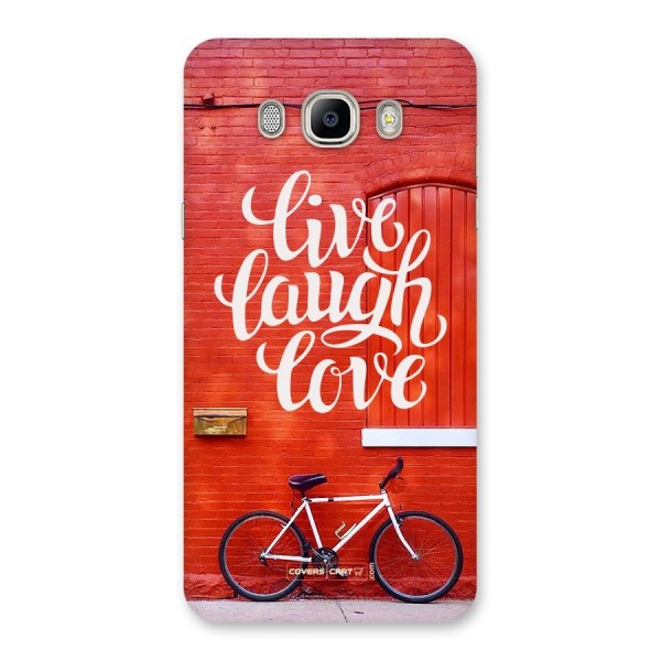 Live Laugh Love Back Case for Galaxy On8