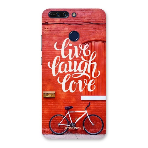 Live Laugh Love Back Case for Honor 8 Pro