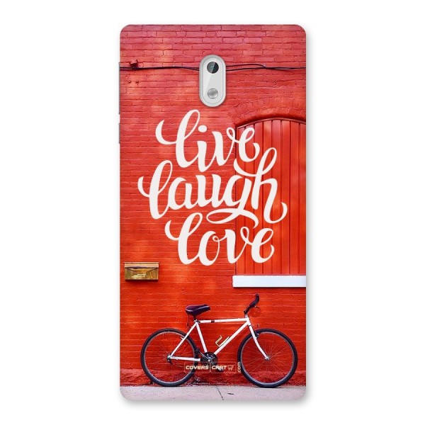 Live Laugh Love Back Case for Nokia 3