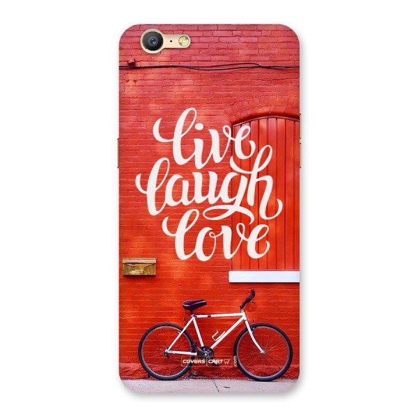 Live Laugh Love Back Case for Oppo A57
