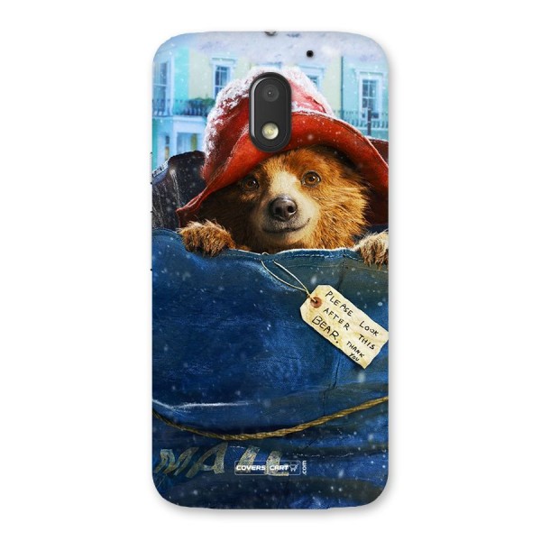 Look After Bear Back Case for Moto E3 Power