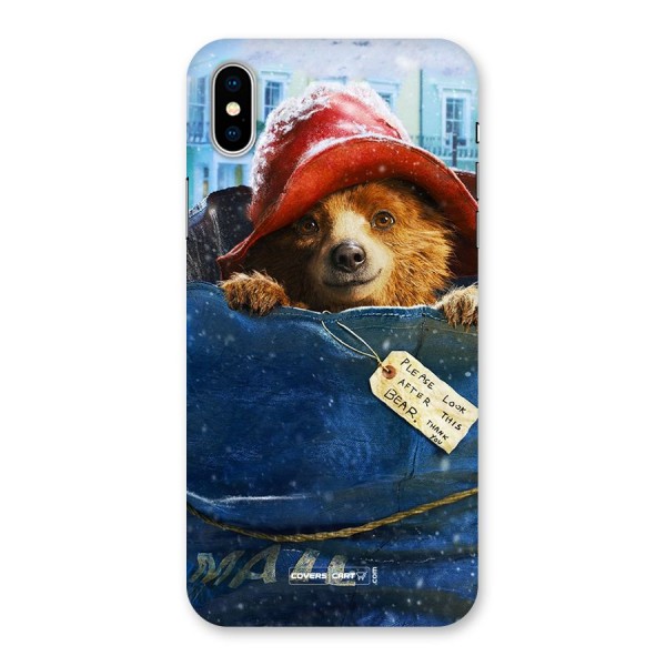 Look After Bear Back Case for iPhone X