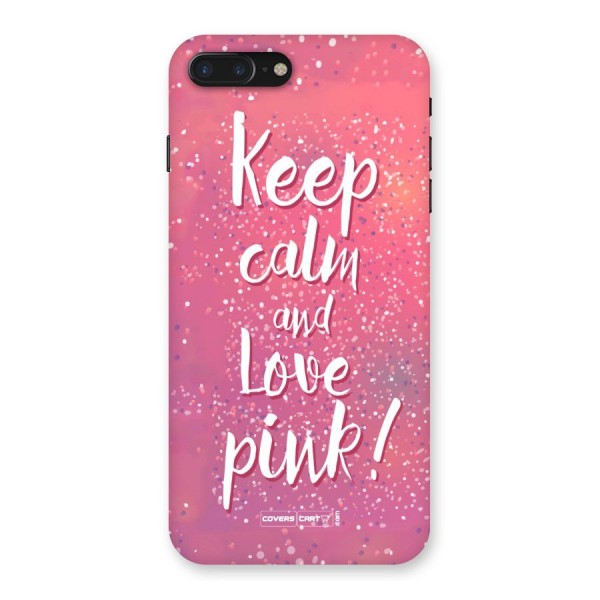Love Pink Back Case for iPhone 7 Plus