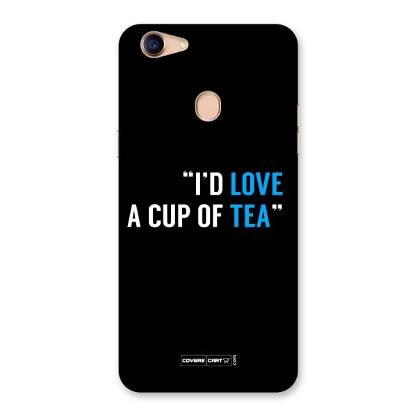 Love Tea Back Case for Oppo F5