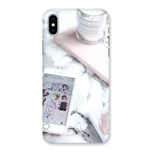 Make Up And Phone Back Case for iPhone X