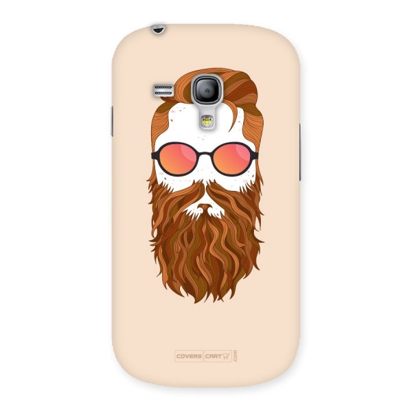 Man in Beard Back Case for Galaxy S3 Mini